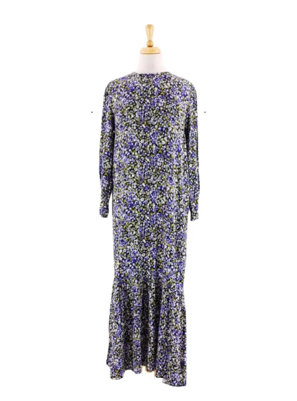 FLORAL DETAILED TIER DRESS sold by FBO