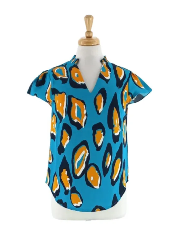 DETAILED PUFF SLEEVE BLOUSE sold by FBO