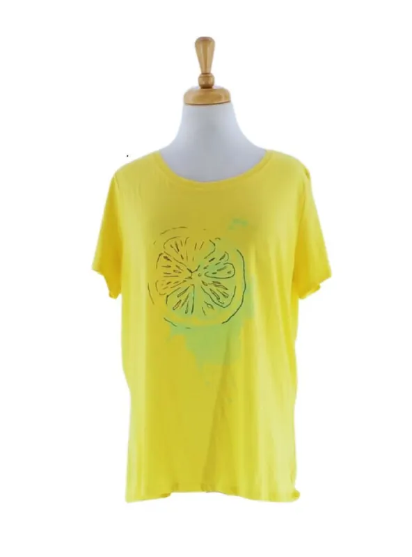 LEMON PRINTED TSHIRT sold by FBO