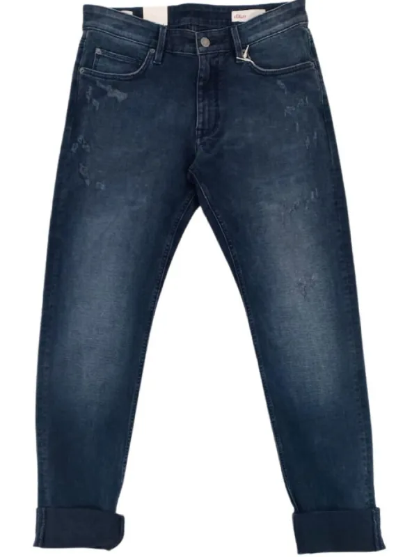 DETAILED RIPPED DENIM JEANS sold by FBO