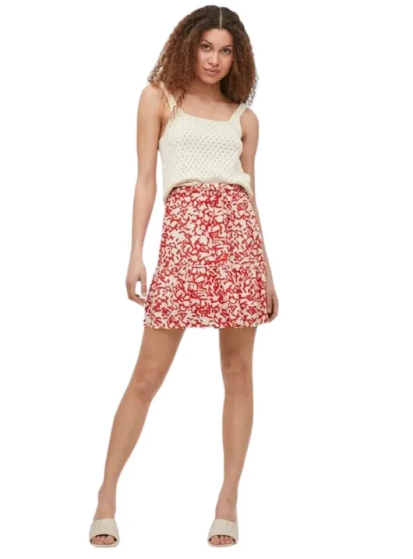 DETAILED TIERED MINI SKIRT sold by FBO