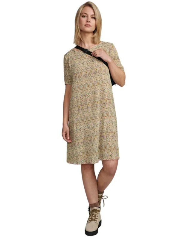 DETAILED PLEATED DRESS sold by FBO