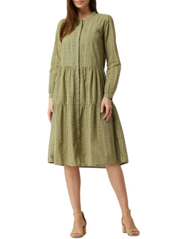 CUT OUT FLORAL TIERED DRESS sold by FBO