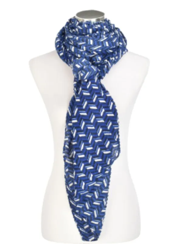 PATTERNED SCARF sold by FBO