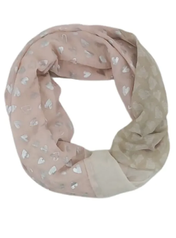 HEART DETAILED SCARF sold by FBO