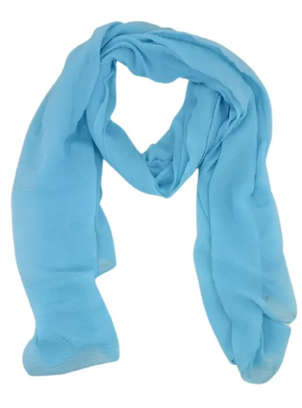 PLEATED SPARKLY DETAIL SCARF sold by FBO