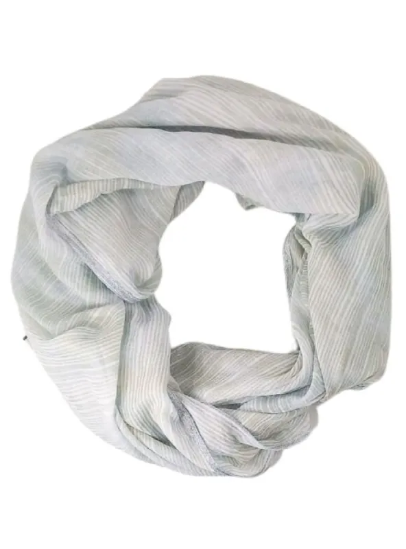 STRIPED PATTERNED SCARF sold by FBO