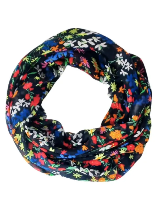 FLORAL DETAILED SCARF sold by FBO