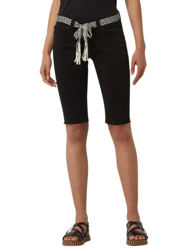 RAW EDGE SHORT WITH BELT sold by FBO