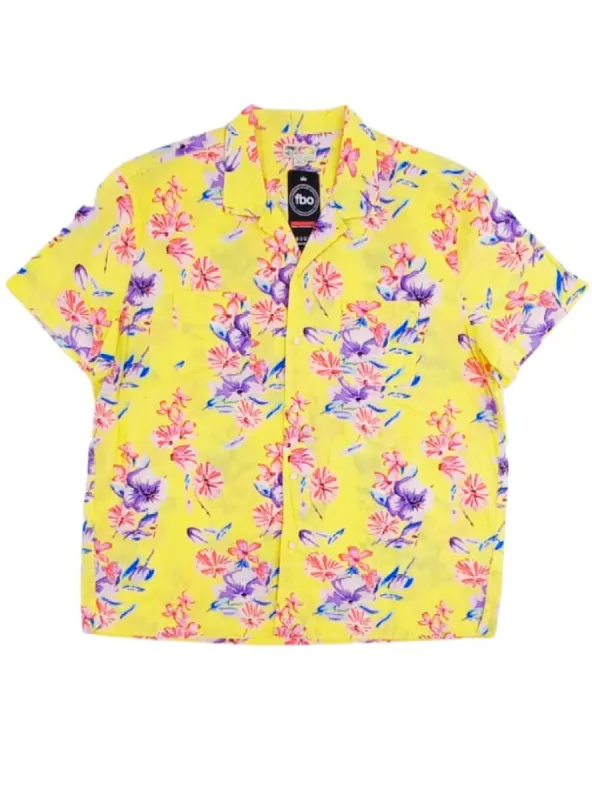 FLORAL SHORT SLEEVE SHIRT sold by FBO