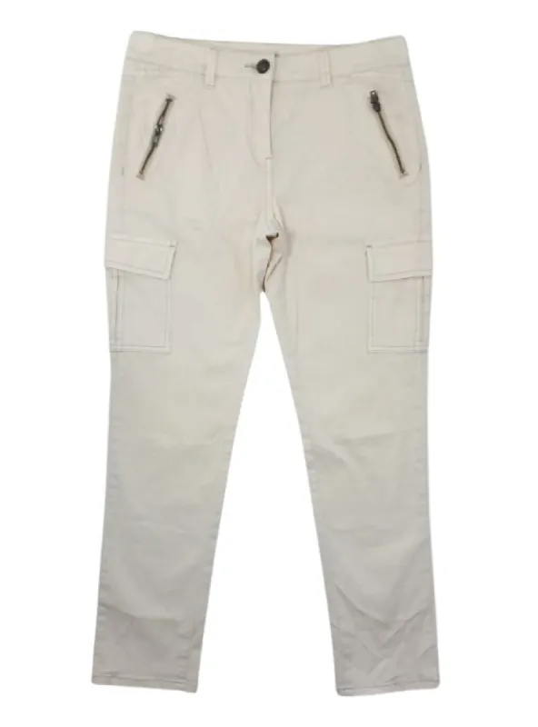 ZIP DETAIL CROPPED TROUSER sold by FBO