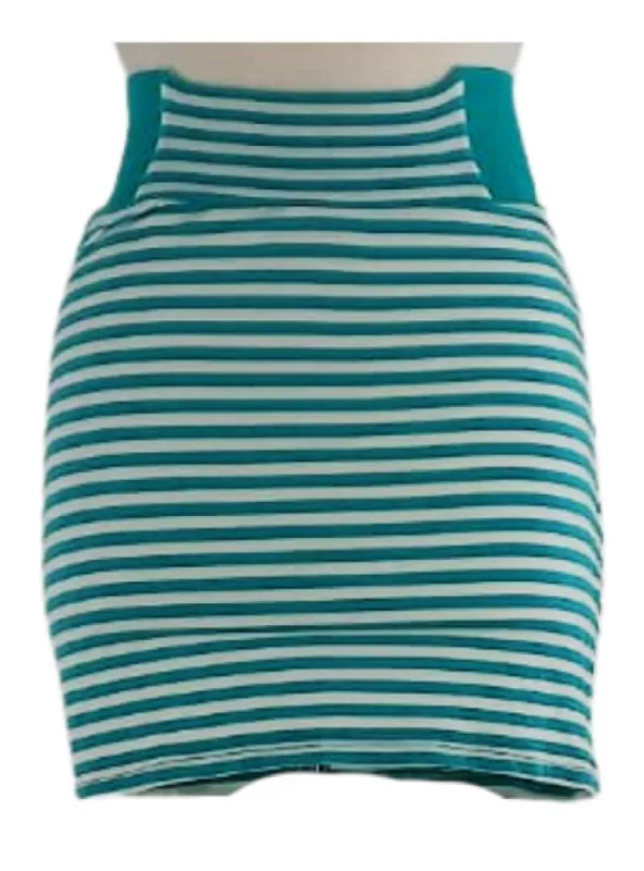 STRIPED MINI SKIRT sold by FBO