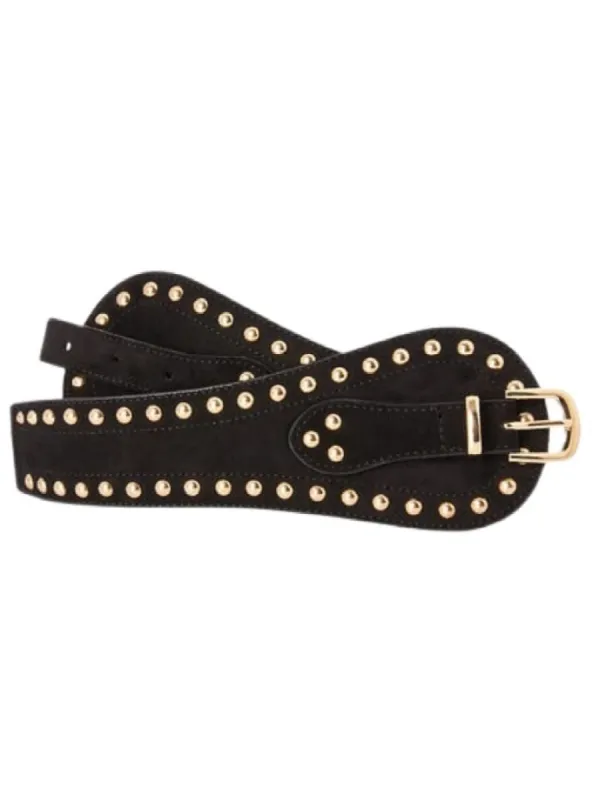 DETAILED STUD WAIST BELT sold by FBO