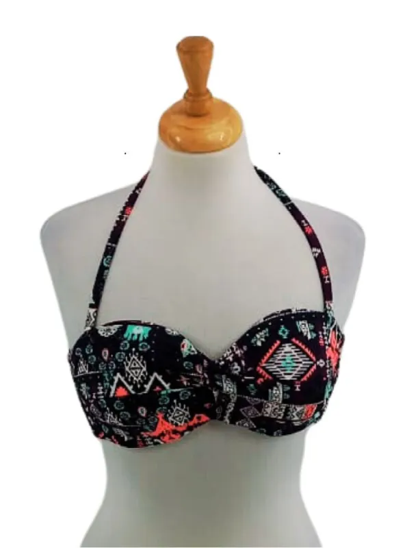 PRINTED BIKINI TOP sold by FBO