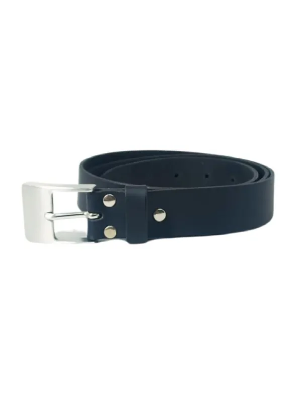 BUCKLE METAL LEATHER BELT sold by FBO