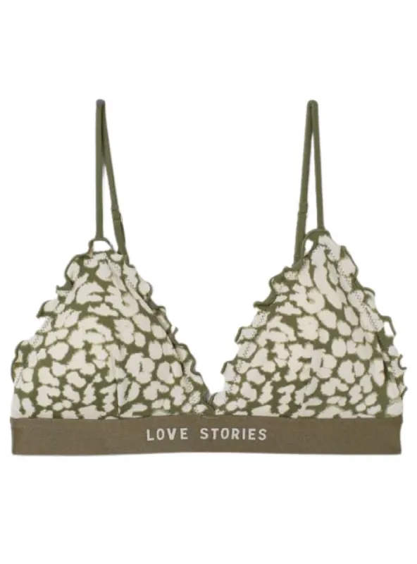 LOVE STORIES STATEMENT BIKINI TOP sold by FBO