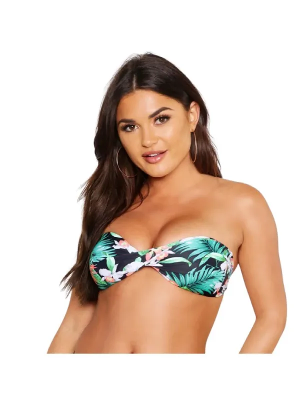 TROPICAL DETAILED BIKINI TOP sold by FBO