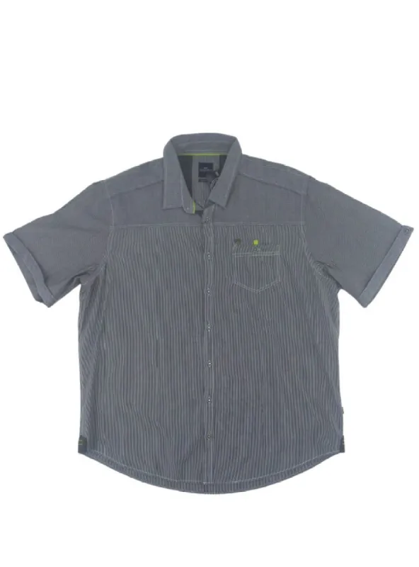 STRIPED SHORT SLEEVE SHIRT sold by FBO