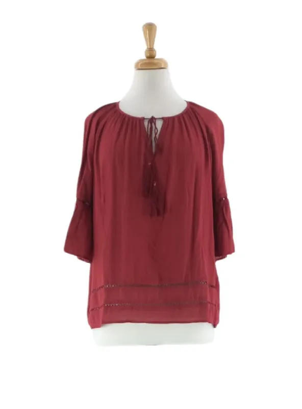FLARE SLEEVE BLOUSE sold by FBO
