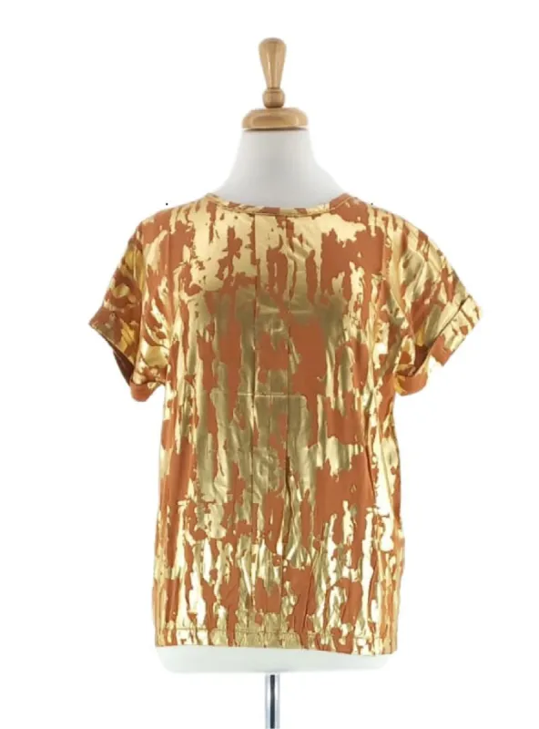 PRINTED DETAILED BLOUSE sold by FBO