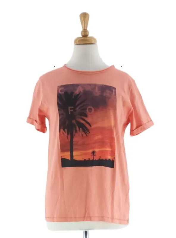 DETAILED PRINTED TEE sold by FBO