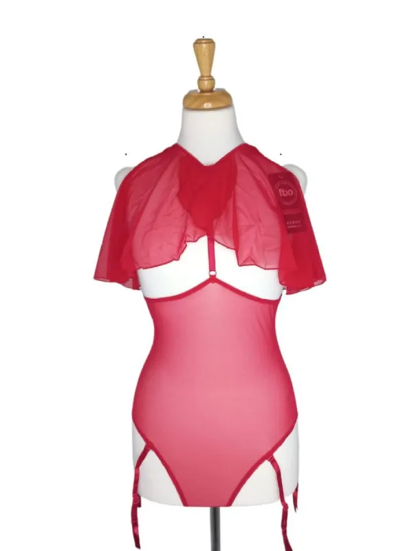 TRANSPARENT LACE BODYSUIT LINGERIE sold by FBO
