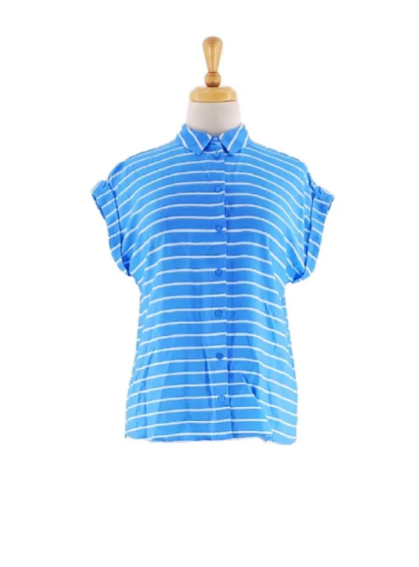 STRIPED BUTTONED SHIRT sold by FBO
