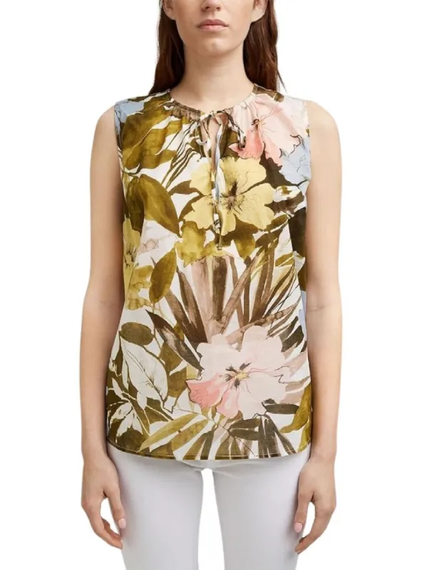 FLORAL PRINT BLOUSE sold by FBO