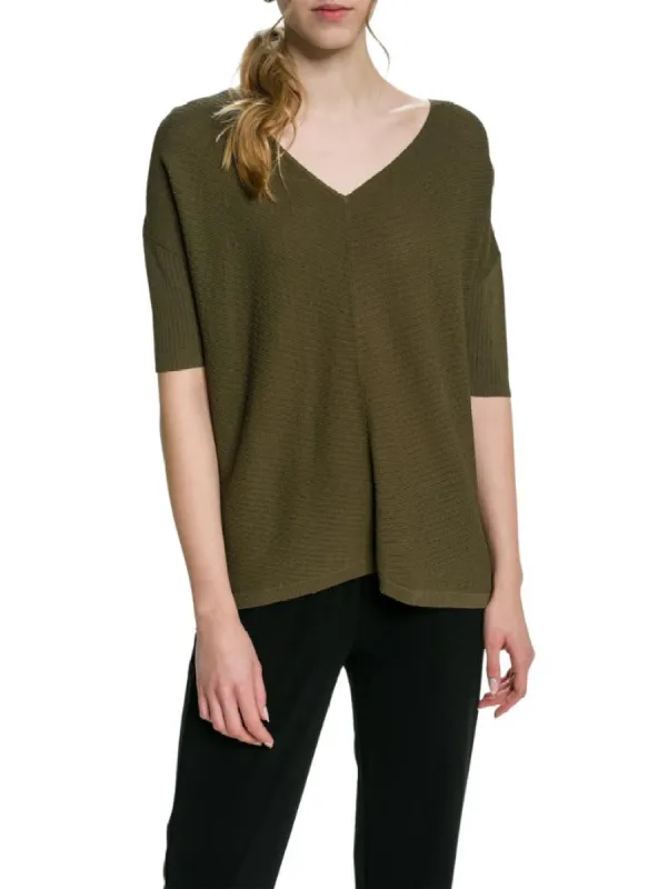 DETAILED KNIT BLOUSE sold by FBO