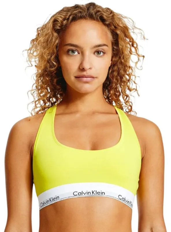 BRANDED UNLINED BRALETTE sold by FBO