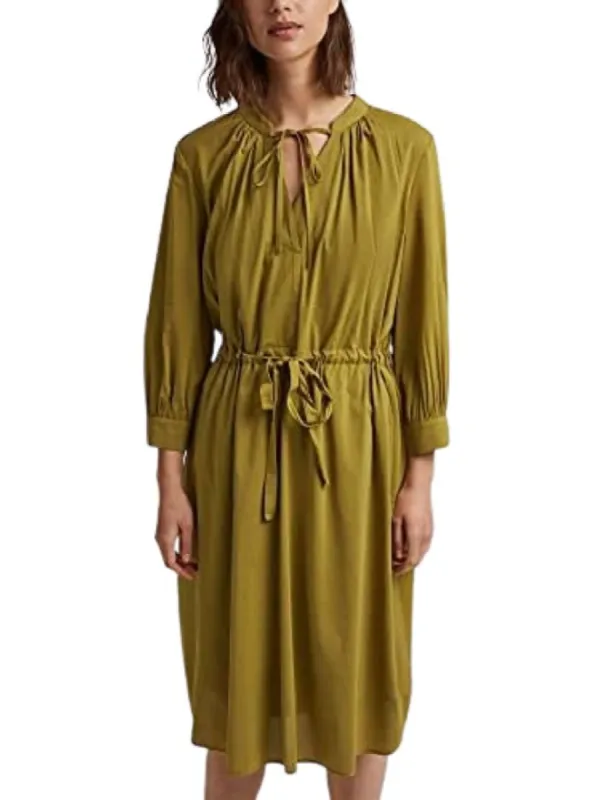 TIE FRONT MIDI DRESS sold by FBO