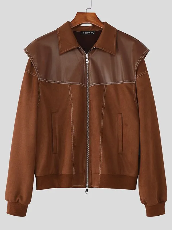 Men's Solid Color Casual Long Sleeve Jacket SKUL35103 sold by Incerunmen product image thumbnail 4