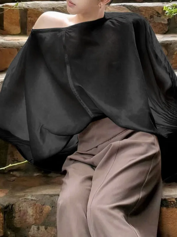 Men's Sheer Pleated Long Sleeve T Shirt SKUL35163 sold by Incerunmen product image thumbnail 5