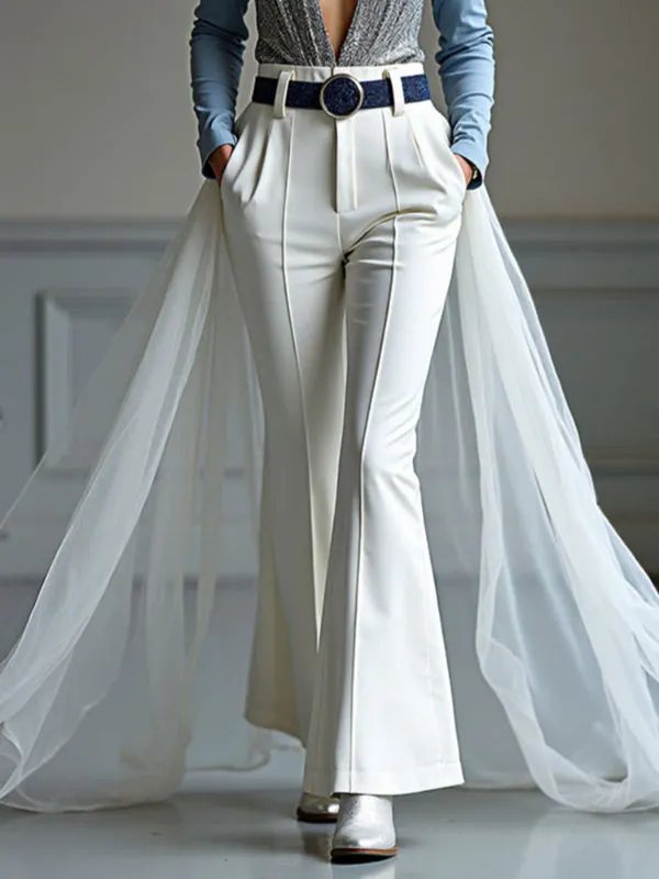 Men's Sheer Mesh Hem Casual Pant SKUL36407 sold by Incerunmen