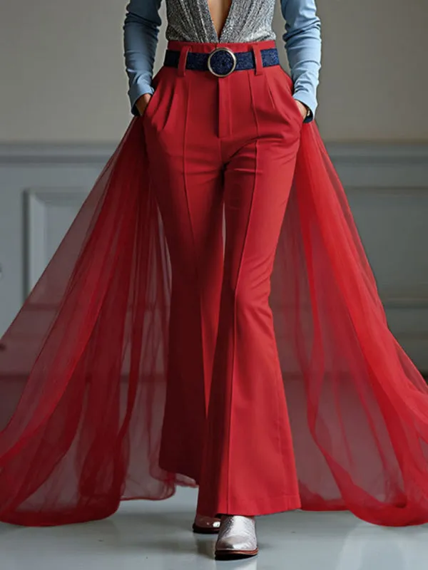 Men's Sheer Mesh Hem Casual Pant SKUL36407 sold by Incerunmen product image thumbnail 3