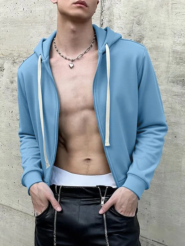 Men's Colorblock Zip Long Sleeve Sweatshirt SKUL35247 sold by Incerunmen product image thumbnail 2