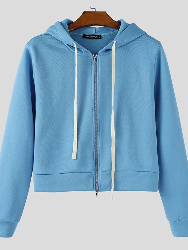 Men's Colorblock Zip Long Sleeve Sweatshirt SKUL35247 sold by Incerunmen product image thumbnail 4