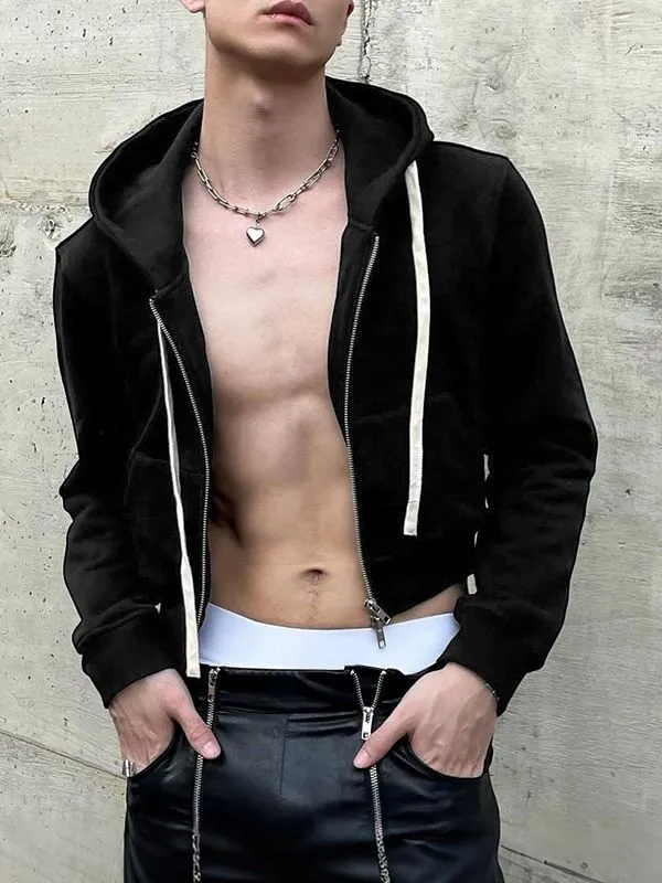 Men's Colorblock Zip Long Sleeve Sweatshirt SKUL35247 sold by Incerunmen