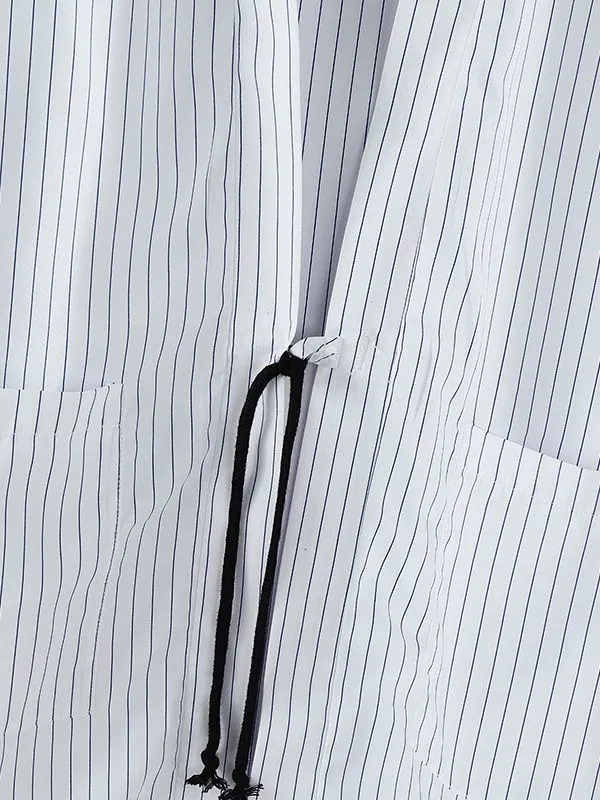 Men's Striped Colorblock Tie Long Sleeve Cardigan SKUL35249 sold by Incerunmen product image thumbnail 5