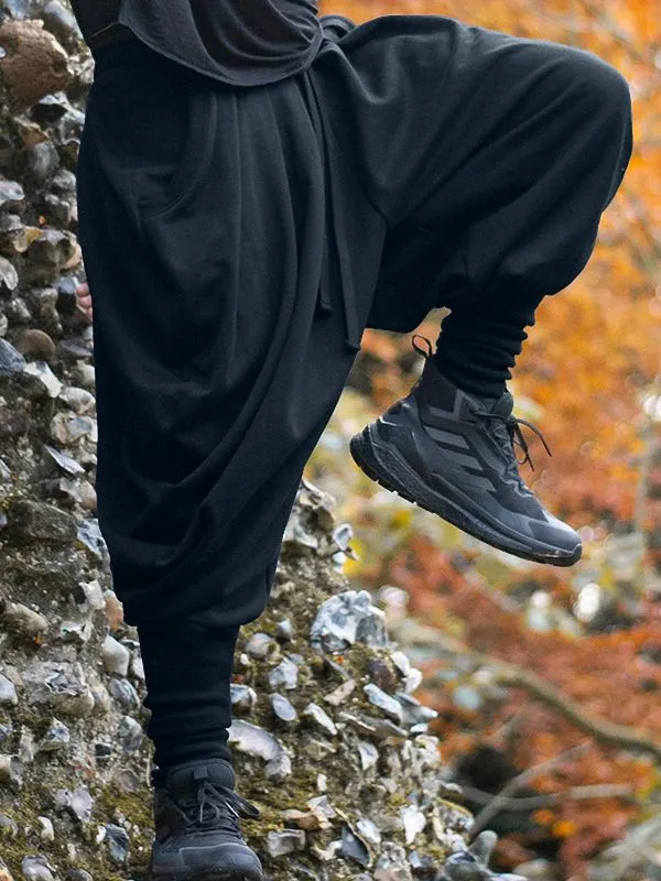 Men's Solid Pleated Loose Casual Pant SKUL32854 sold by Incerunmen product image thumbnail 4