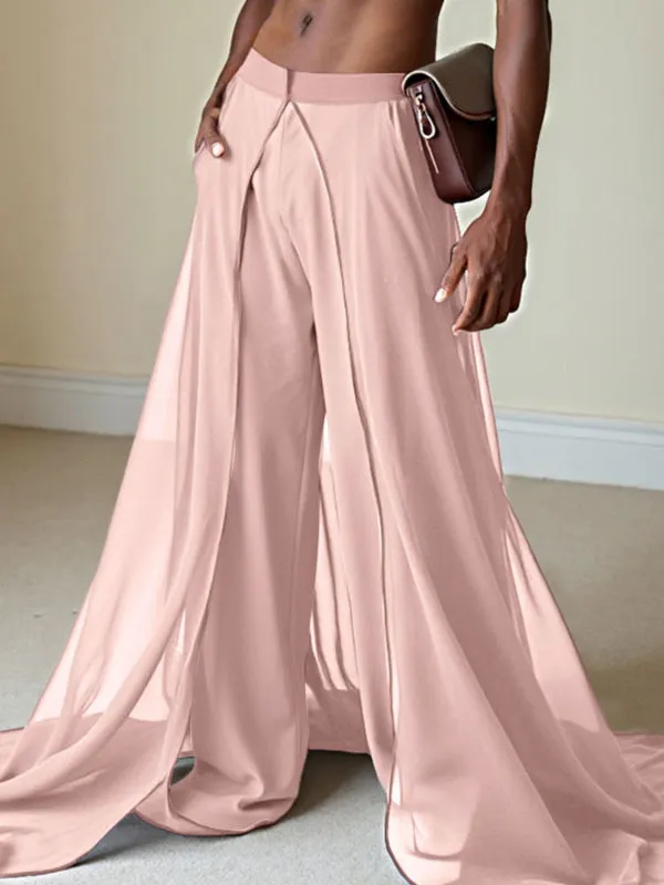 Men's Casual Layered Floor Length Hem Pant SKUL35085 sold by Incerunmen product image thumbnail 2