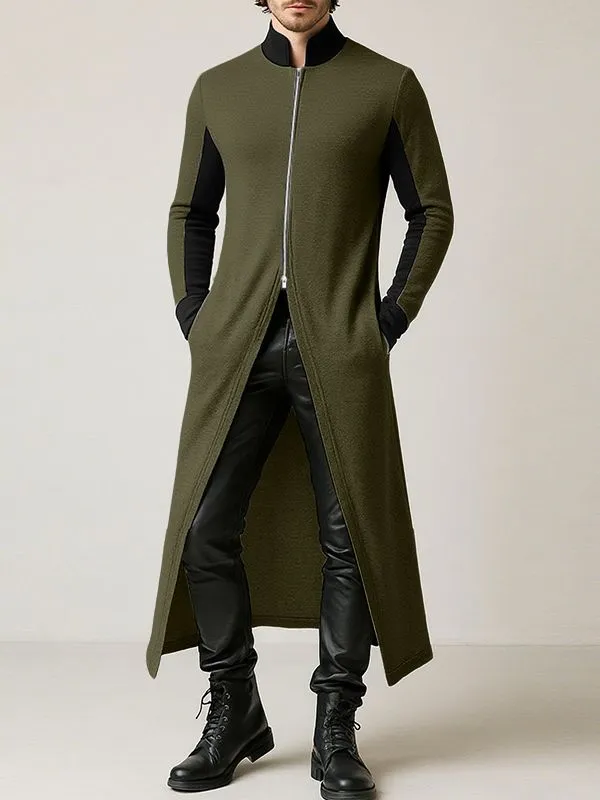 Men's Colorblock Half Zip Long Sleeve Cardigan SKUL30602 sold by Incerunmen product image thumbnail 2