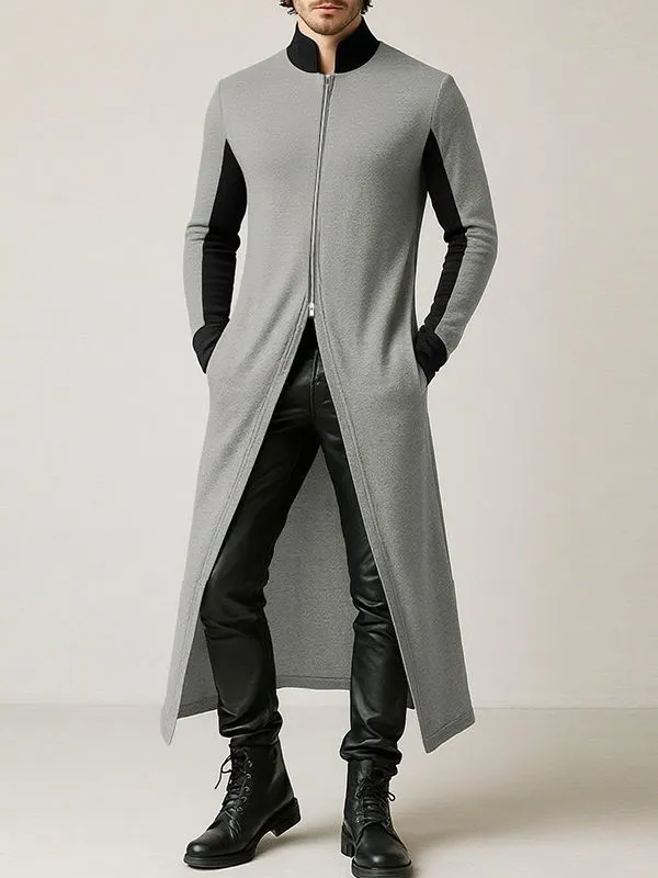 Men's Colorblock Half Zip Long Sleeve Cardigan SKUL30602 sold by Incerunmen product image thumbnail 3