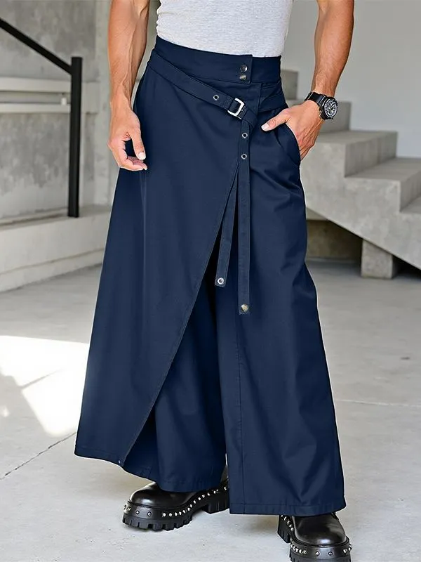 Men's Deconstructed Layered Tie Casual Pant SKUL31920 sold by Incerunmen product image thumbnail 3