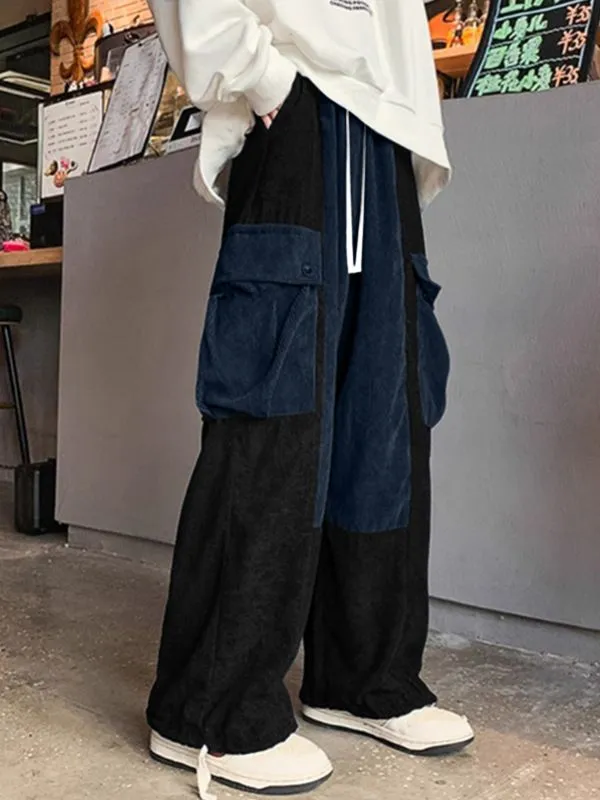 Men's Colorblock Patchwork Casual Pant SKUL30672 sold by Incerunmen product image thumbnail 4