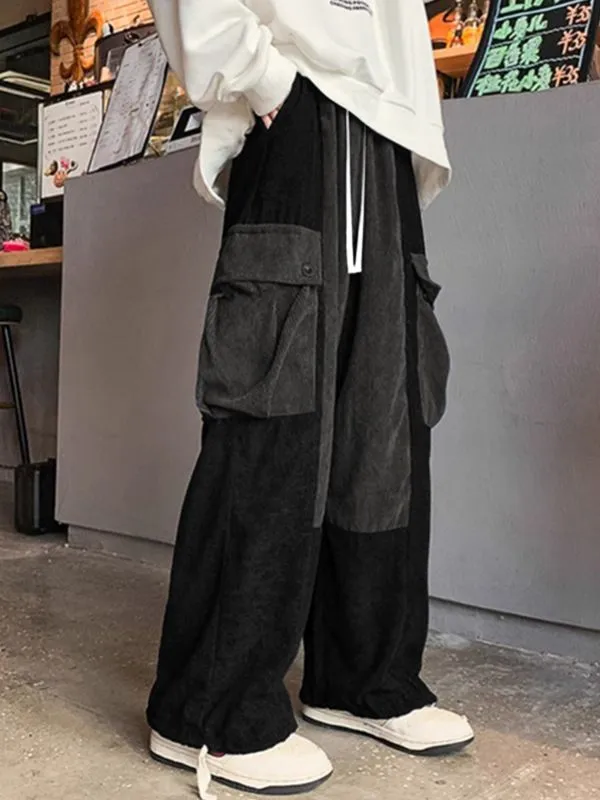 Men's Colorblock Patchwork Casual Pant SKUL30672 sold by Incerunmen product image thumbnail 2