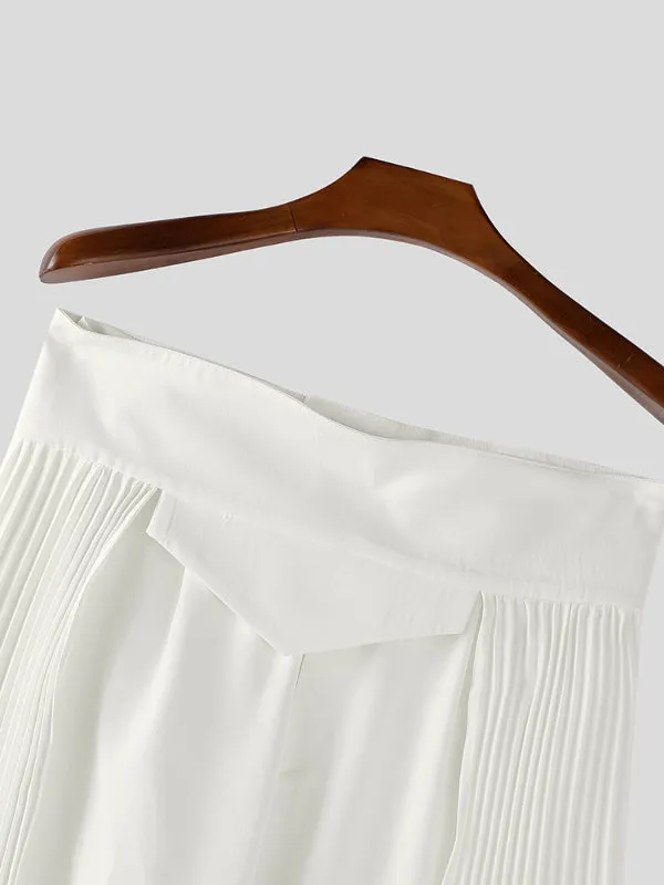 Men's Flap Hem High Waist Casual Pant SKUL27360 sold by Incerunmen product image thumbnail 5