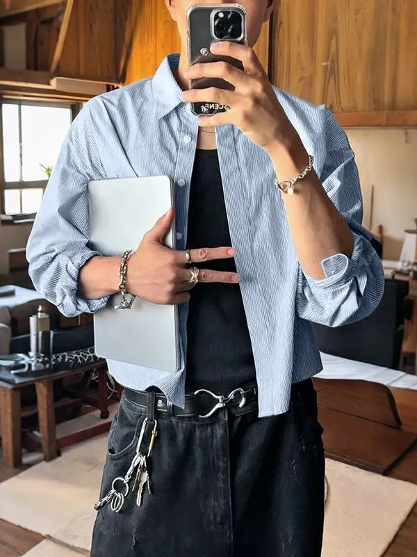 Men's Striped Casual Long Sleeve Shirt SKUL31938 sold by Incerunmen product image thumbnail 3