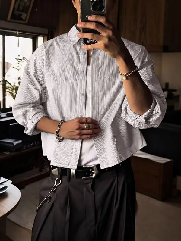 Men's Striped Casual Long Sleeve Shirt SKUL31938 sold by Incerunmen product image thumbnail 2