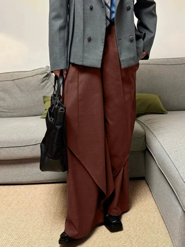 Men's Solid Color Layered Casual Pant SKUL29788 sold by Incerunmen product image thumbnail 3